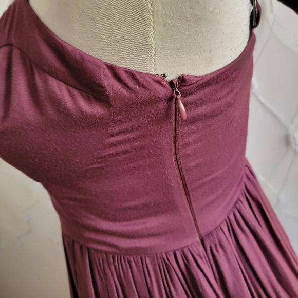 The Jetset Diaries Sundress / Deep Purple / Size Small - Picture 6 of 8